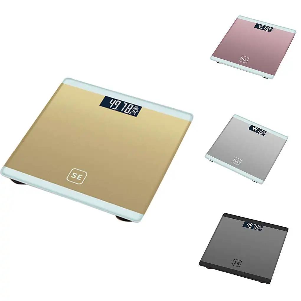 Original Iscale Digital LCD Electronic Tempered Glass bathroom weighing Scale