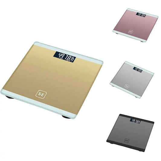 Original Iscale Digital LCD Electronic Tempered Glass bathroom weighing Scale