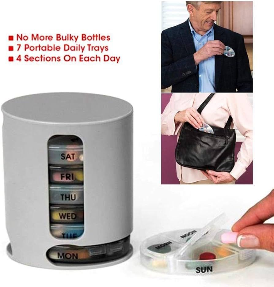 Pill Pro Medicine Weekly Storage Box