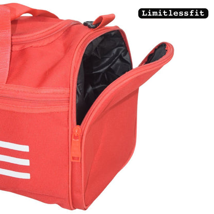 Adi Essential Duffle Bag with Shoe Compartment - Red