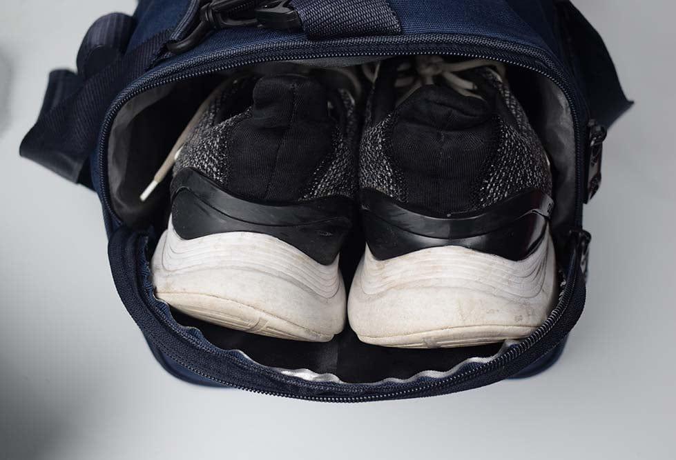 Adi Essential Duffle Bag with Shoe Compartment - Navy
