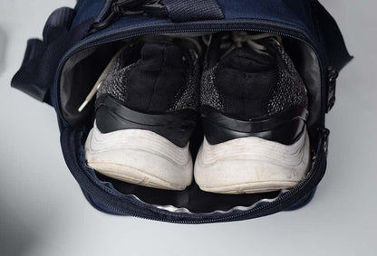 Adi Essential Duffle Bag with Shoe Compartment - Navy