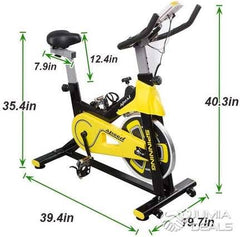 Sports Spin Magnetic Bike 150 KGS (Yellow)