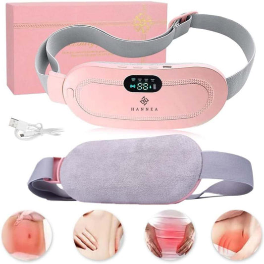 Period Pain Relief Belt – Intelligent Heating Waist Massage Device for Menstrual Cramps