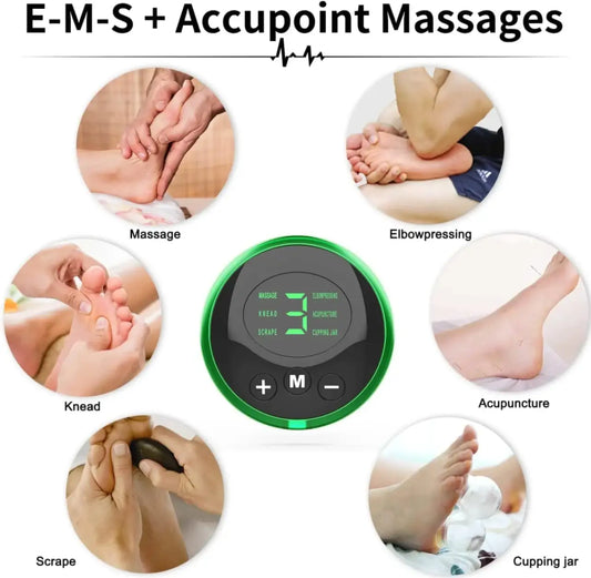 Authentic EMS Foot Stimulator Massager Mat - 2 Pads