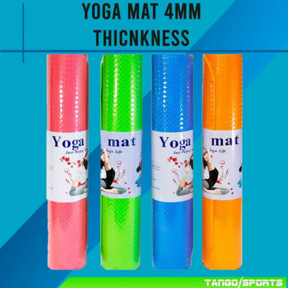 4mm Yoga Mat Anti Slip Yoga Mat