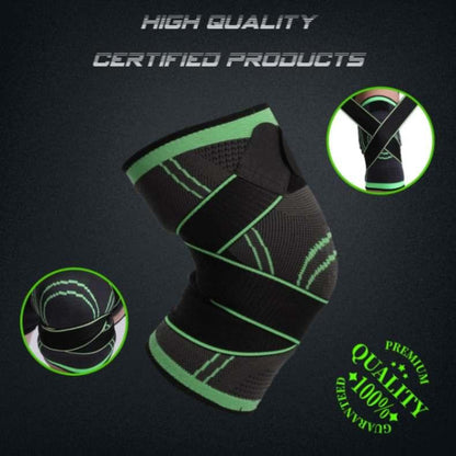 Knee Support Brace With Straps (One Piece)