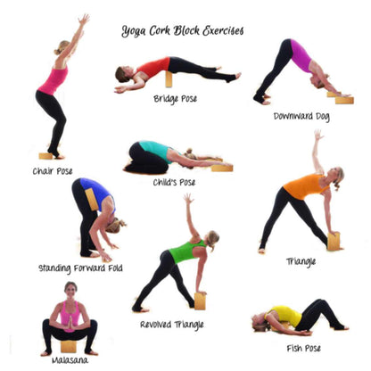 Yoga Brick Non Slip Surface , Yoga Block For Exercise