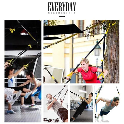 Trx Yoga Fitness Bands Hanging Belt Tension Exercise Pull Rope Resistance Band Suspension Trainer