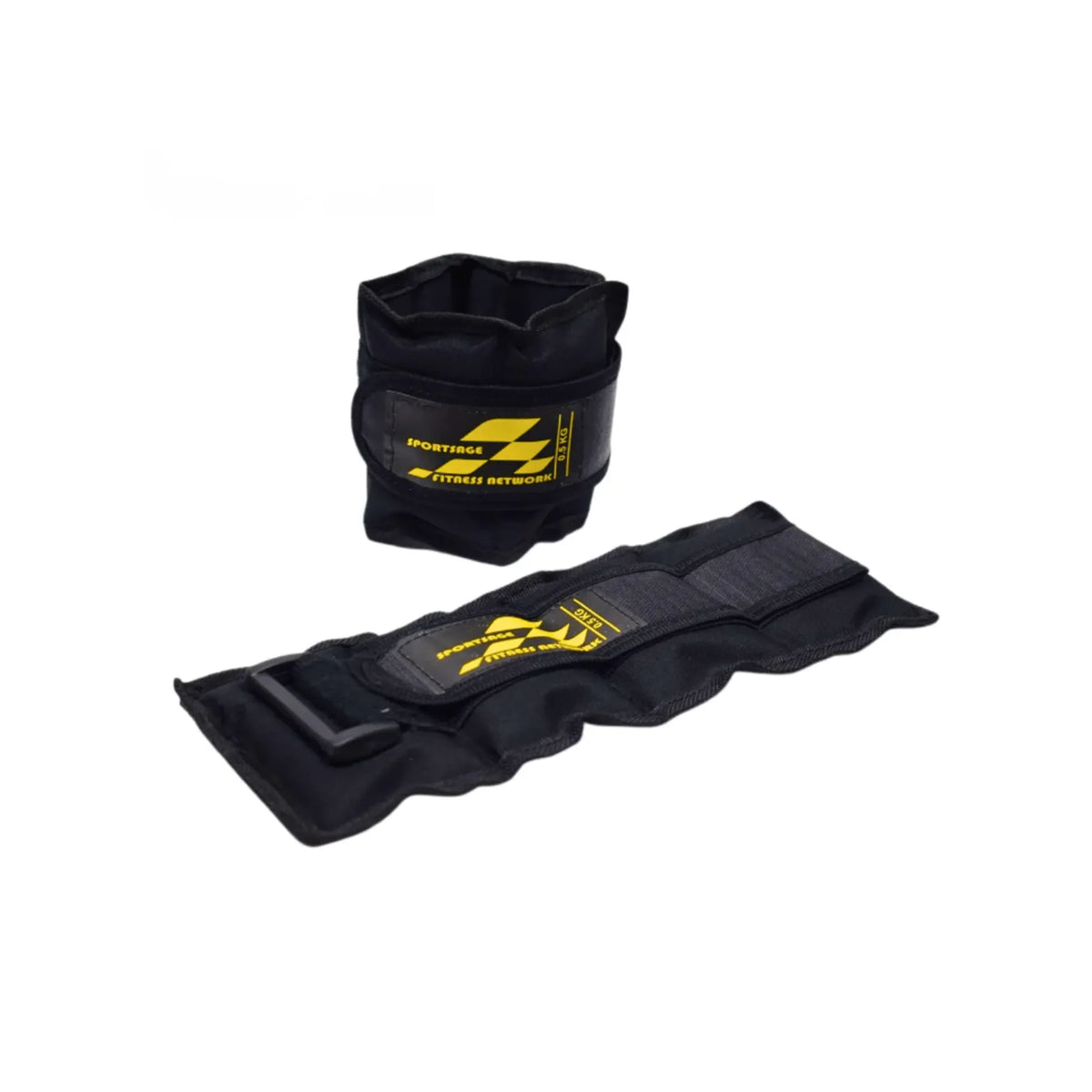 Ankle & Wrist Weights 1KG to 6KG - Black (Pack of 2 )