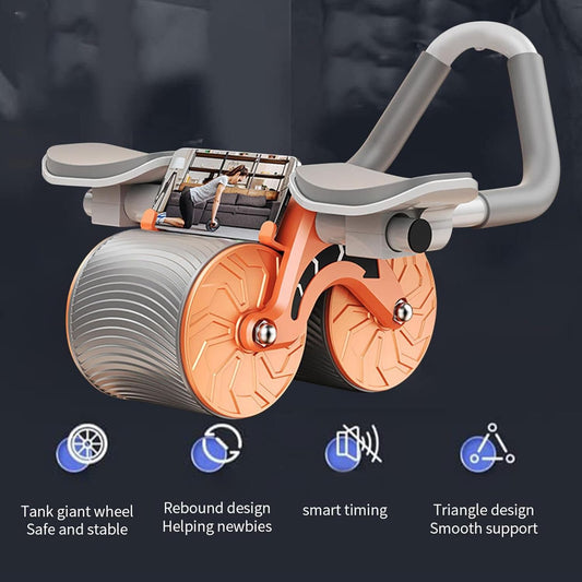 Limitless Ab Roller Wheel With Elbow Support -  Automatic Return –
