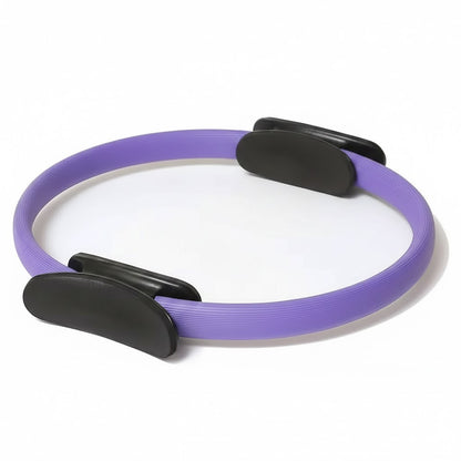 Pilates Ring Fitness Circle,Lightweight&Durable Foam Padded Handles,Focusing on Toning Inner Thighs, Arms, and Core Yoga Rings