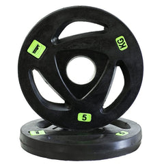 Olympic Rubber Coated Commercial Weight Plates 2.5 to 20 KGS